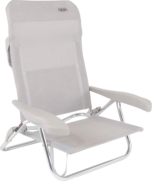Crespo AL/221-M Beach Chair Strandstuhl beige - Strandstühle