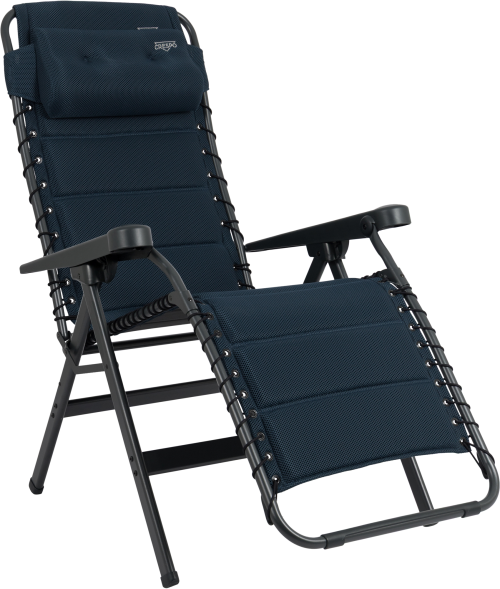 Crespo AP-232-84 Air Deluxe Relaxliege inkl. Tragetasche dunkelblau - Relaxsessel