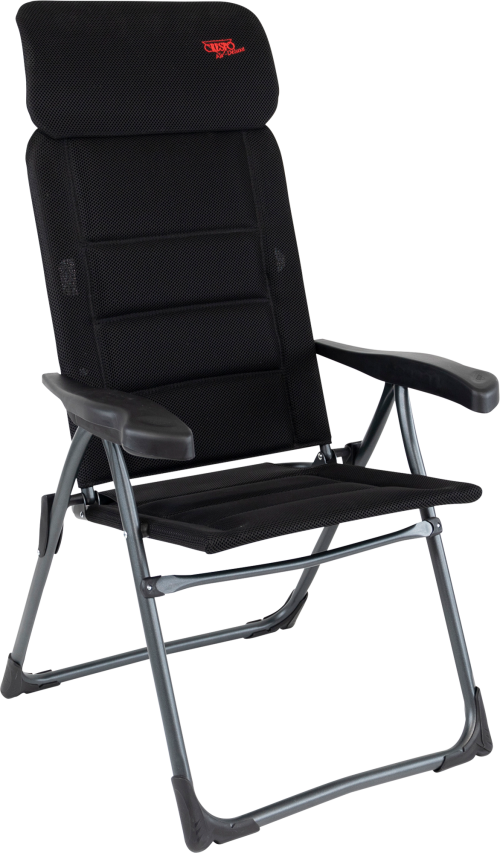 Crespo AP/213 Air-Deluxe Compact Campingstuhl schwarz - Klappstühle