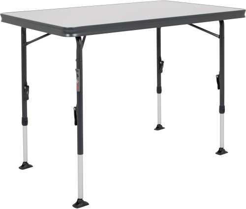 Crespo AP/246-89 Campingtisch grau 101 x 64 x 59–76 cm - Klapptische