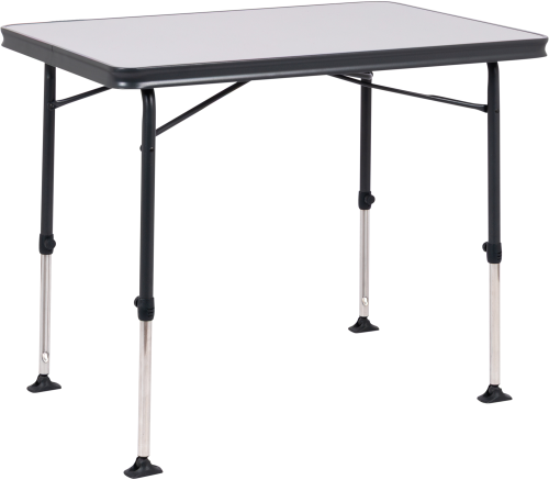 Crespo AP/248-89 Klapptisch mit hitzebeständiger Tischplatte 90 x 61,3 x 51–74 cm schwarz - Klapptische