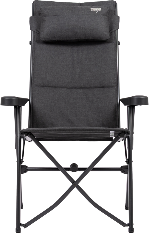 Crespo AP/740-TC-56 Klappstuhl und Hochlehner grau - Klappstühle