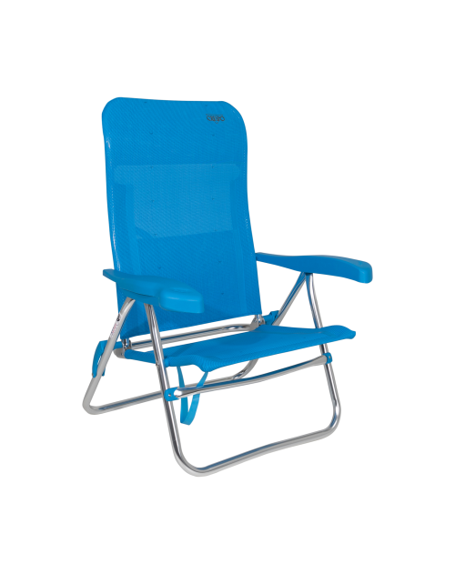 Crespo Classic AL/205 Strandstuhl blau - Strandstühle