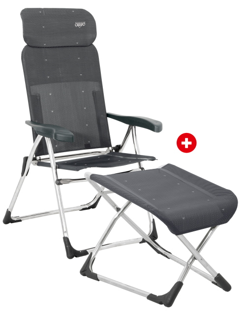 Crespo Stuhl- und Beinauflage Set AL/213 + AL/231 - Klappstühle