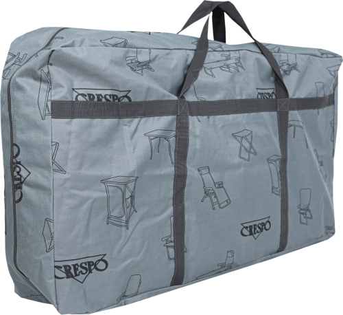 Crespo Tragtasche Relaxsessel 94 x 66 x 13 cm grau - Campingmöbel-Aufbewahrungstaschen & Zelttaschen