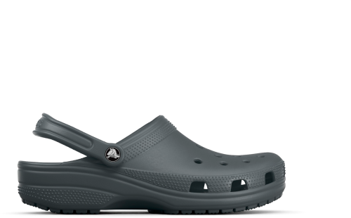 Crocs Classic Clog Unisex Allround Schuh dunkelgrau 39-40 - Damenschuhe