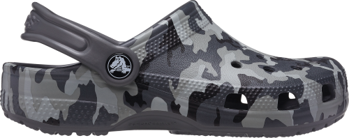 Crocs Classic Printed Camo Kinderclog dunkelgrau 28-29 - Kinderschuhe