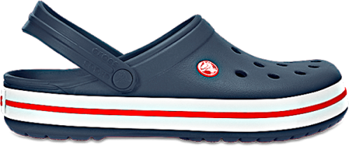 Crocs Crocband Clog Unisex Sandalen dunkelblau 45-46 - Herrenschuhe