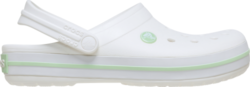 Crocs Crocband Clog Unisex Sandalen weiß 41-42 - Herrenschuhe