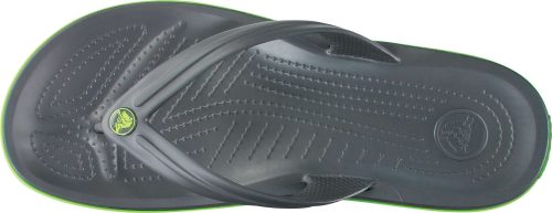 Crocs Crocband Flip Unisex Sandalen dunkelgrau 37-38 - Herrenschuhe