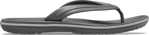Crocs Crocband Flip Unisex Sandalen dunkelgrau 48-49 - Herrenschuhe