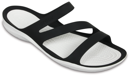 Crocs Swiftwater Damensandalen schwarz 34-35 - Damenschuhe