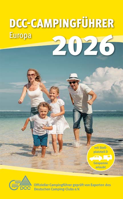 DCC Campingführer Europa 2026 Buch 6000 Campingplätze in 37 Ländern deutsch - Campingführer von Geo Center