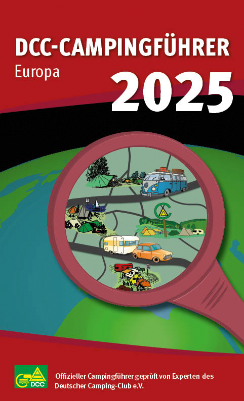 DCC Deutscher Camping-Club Campingführer Europa 2025 Sprache Deutsch - Campingführer von Geo Center