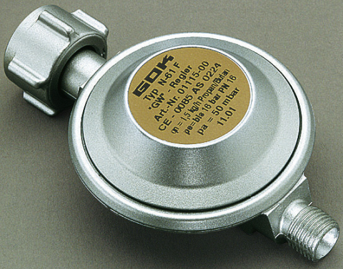 DIN-Campingregler - Camping-Gasdruckregler von GOK