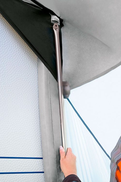 DWT Andruckstange Gerade für Space Air HQ L - 290 cm - Zelt-Gestänge & Zubehör