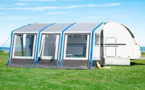 DWT Space Air HQ 375 XL aufblasbares Reisevorzelt - Teilvorzelte