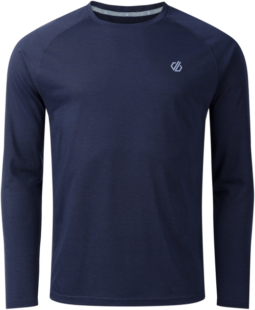Dare2b Agile Herren Funktionsshirt dunkelblau L - Herrenshirts, -hemden & -pullover von Dare 2b
