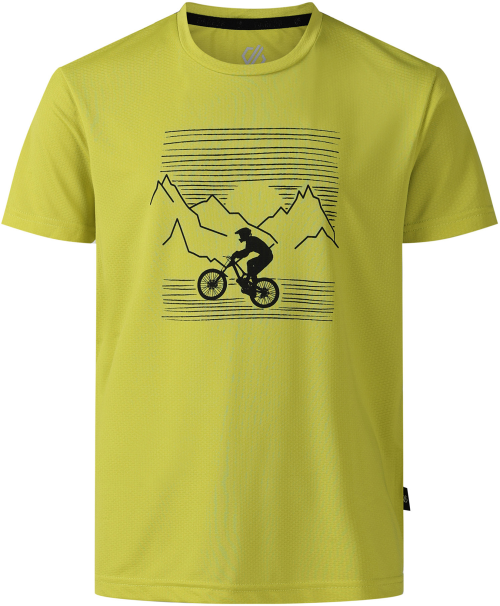 Dare2b Amuse III Kinder Funktionsshirt hellgrün 140 - Kinder T-Shirts & -hemden von Dare 2b