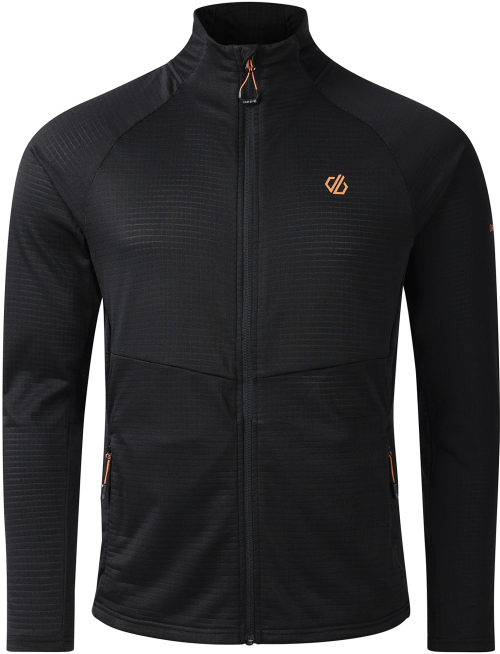 Dare2b Apex Stretch Herren Midlayerjacke schwarz L - Herrenjacken von Dare 2b