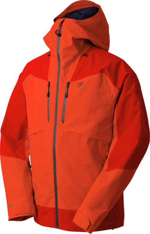 Dare2b Arising III Herren Regenjacke  rot XXL - Herrenjacken von Dare 2b