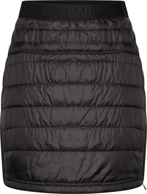 Dare2b Deter wattierter Damenrock schwarz 36 - Damenjacken von Dare 2b