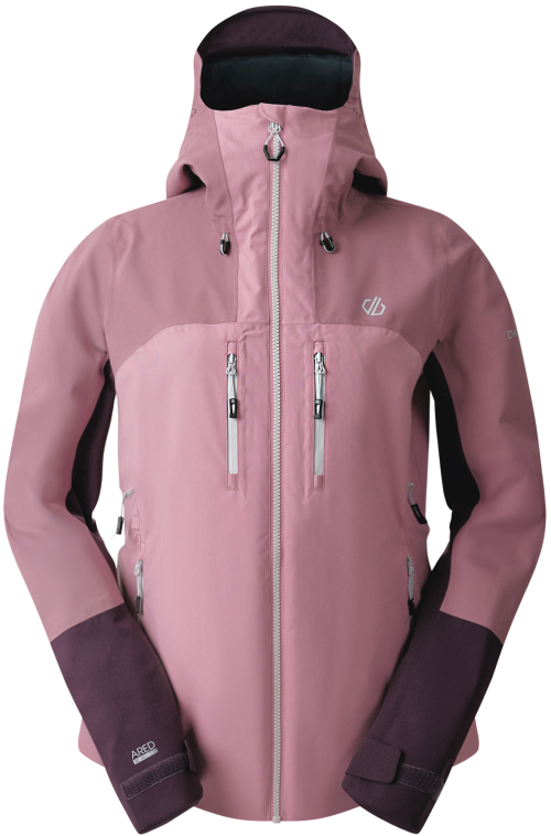 Dare2b Diverging Damenjacke lila 46 - Damenjacken von Dare 2b