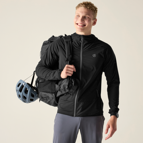 Dare2b Endurance Lightweight Stretch Herren Midlayerjacke schwarz M - Herrenjacken von Dare 2b