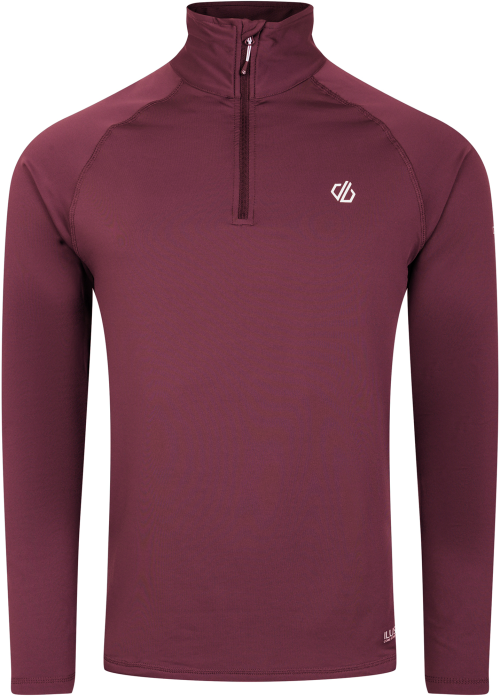 Dare2b Fuse Up II Herren Core Stretch Pullover lila XL - Herrenshirts, -hemden & -pullover von Dare 2b