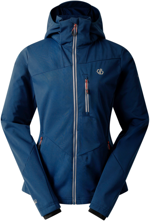 Dare2b Lexan Damen Softshelljacke blau 46 - Damenjacken von Dare 2b