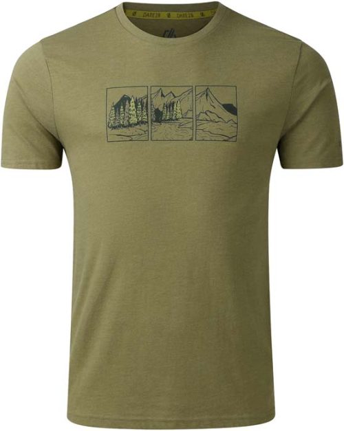 Dare2b Movement III Herren T-Shirt grün L - Herrenshirts, -hemden & -pullover von Dare 2b