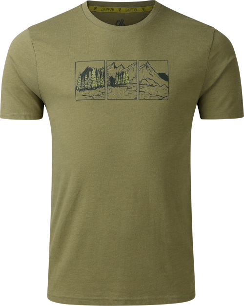 Dare2b Movement III Herren T-Shirt grün XXL - Herrenshirts, -hemden & -pullover von Dare 2b