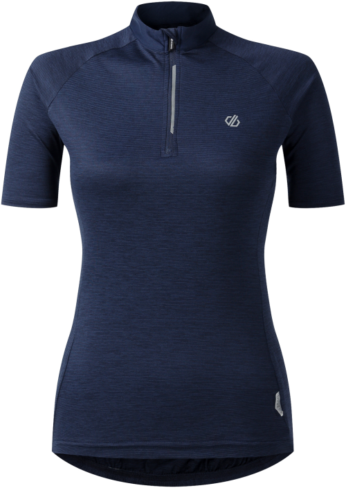 Dare2b Pedal Through It II Damen Fahrradtrikot dunkelblau 40 - Damenshirts, -blusen & -pullover von Dare 2b