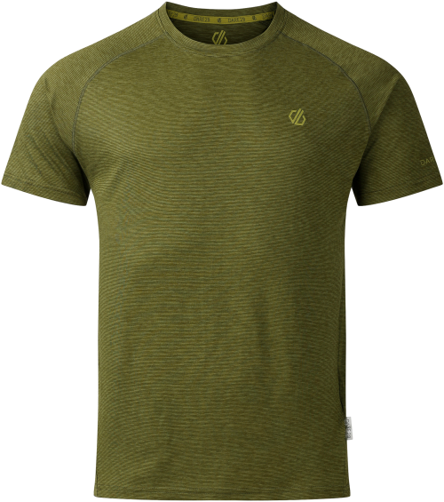 Dare2b Persist Tee Herren Funktionsshirt olive M - Herrenshirts, -hemden & -pullover von Dare 2b