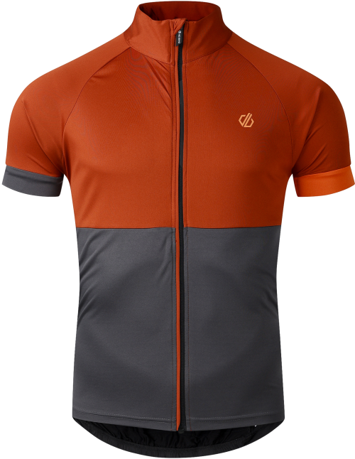 Dare2b Protraction III Herren Fahrradtrikot orange L - Herrenshirts, -hemden & -pullover von Dare 2b