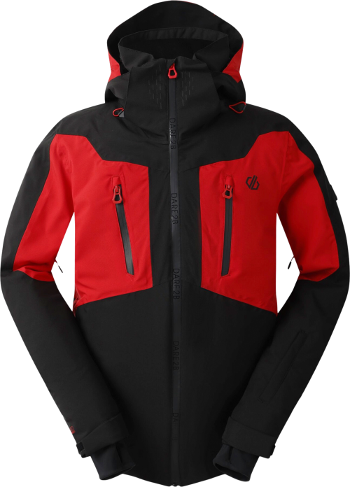 Dare2b Speed II Herren Assimilierte Skijacke rot L - Herrenjacken von Dare 2b