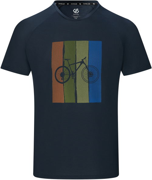 Dare2b Tech II Herren T-Shirt dunkelblau XL - Herrenshirts, -hemden & -pullover von Dare 2b