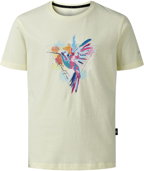 Dare2b Trailblazer III Kinder Baumwollshirt gelb 140 - Kinder T-Shirts & -hemden von Dare 2b