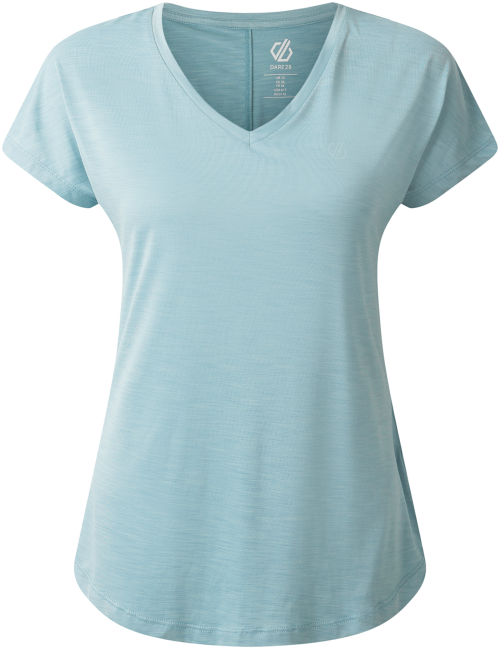 Dare2b Vigilant Tee Damen Funktionsshirt türkis 52 - Damenshirts, -blusen & -pullover von Dare 2b