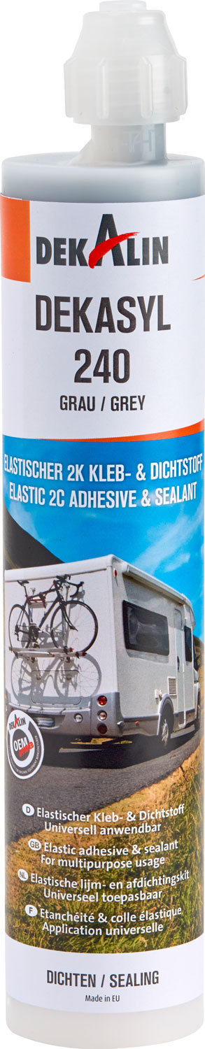 Dekalin DEKAsyl 240 Grau 250 ml - Klebstoffe & Dichtmittel