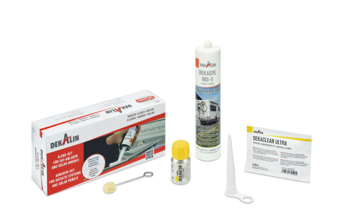 Dekalin Klebeset für Sat-Anlagen und Solarmodule - Klebstoffe & Dichtmittel