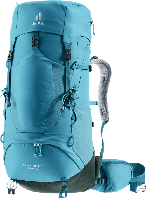 Deuter Aircontact Lite 35 + 10 SL Trekkingrucksack 35 + 10 Liter lagoon-ivy - Tagesrucksäcke & Wanderrucksäcke