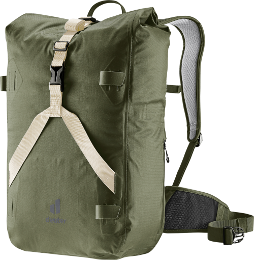 Deuter Amager 25+5 Fahrradrucksack 25 + 5 Liter Khaki - Tagesrucksäcke & Wanderrucksäcke
