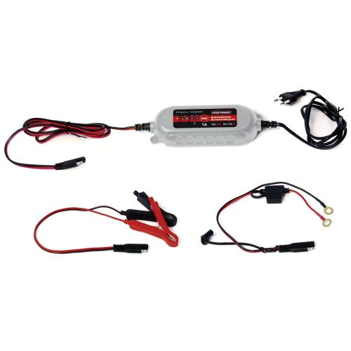 Dino KRAFTPAKET Batterieladegerät  6/12V 1A + Ring - Batterie-Ladegeräte