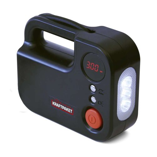 Dino Kraftpaket 2in1 Kompressor mit Taschenlampe 12 V / 120 W - Erste Hilfe &  Pannen-Zubehör