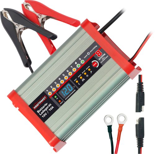 Dino Kraftpaket Ladegerät mit Campingfunktion 12 V / 10 A - Batterie-Ladegeräte