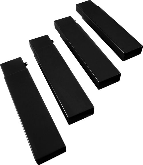 Disc-O-Bed Beinverlängerung Schwarz 4er Set - Möbelzubehör