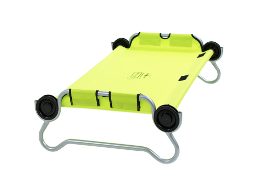 Disc-O-Bed Kid-O-Bed Einzelbett runder Rahmen ohne Seitentasche - Grün - Feldbetten