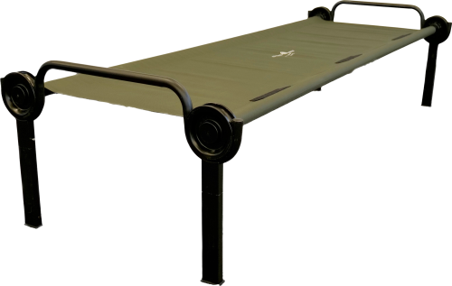 Disc-O-Bed ONE L Olivgrün 201 x 66 cm - Feldbetten