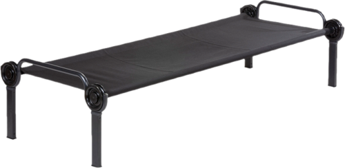 Disc-O-Bed ONE XL Feldbett Schwarz  - Feldbetten